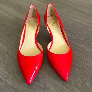 Vince Camuto Patent Leather Pointed Heels